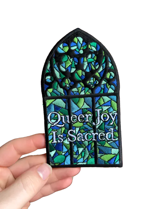 Queer Joy Is Sacred Patch