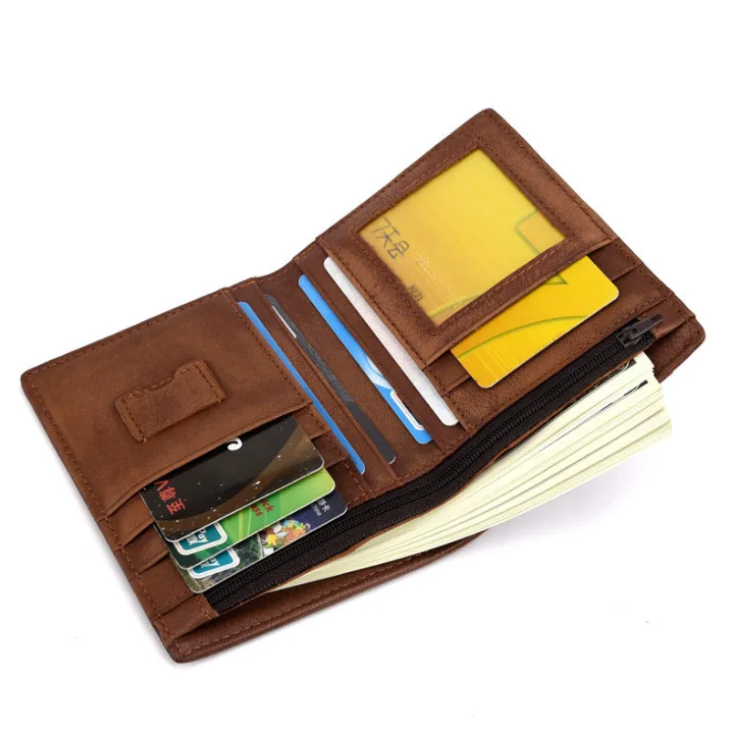 RFID Vintage Leather Wallet