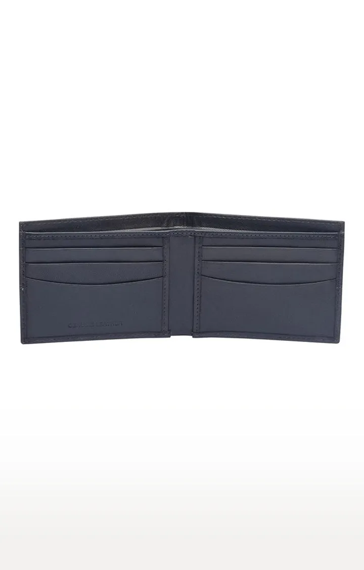 Spykar Men Grey Genuine Leather Wallet