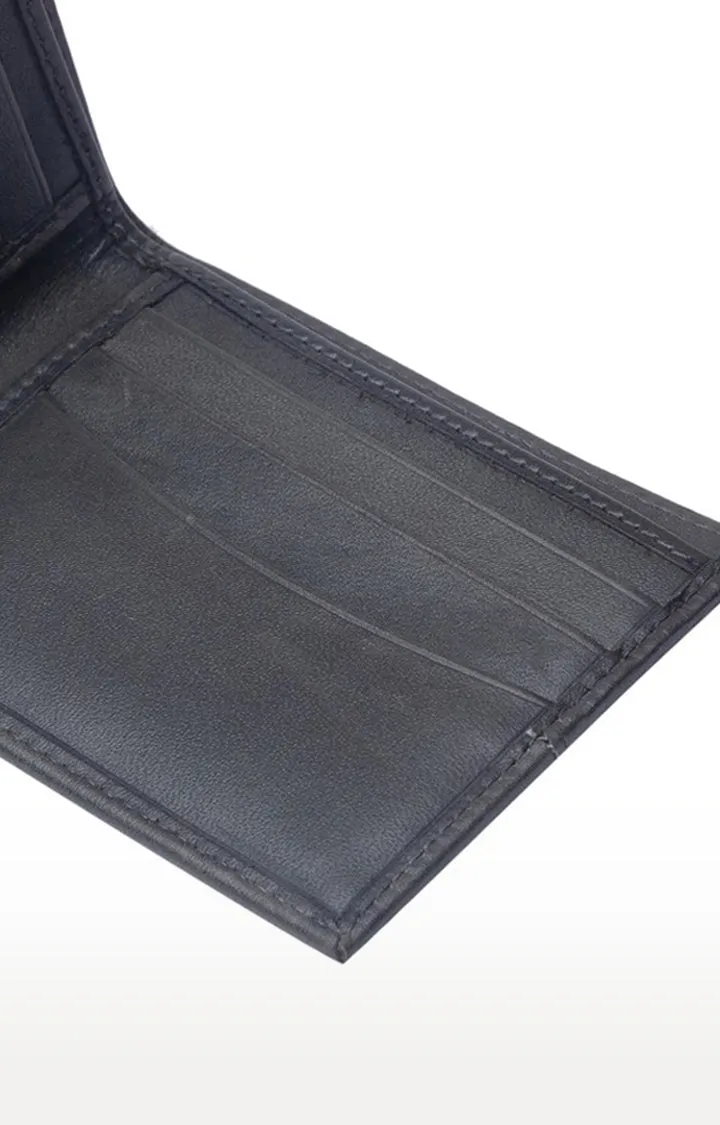 Spykar Men Grey Genuine Leather Wallet