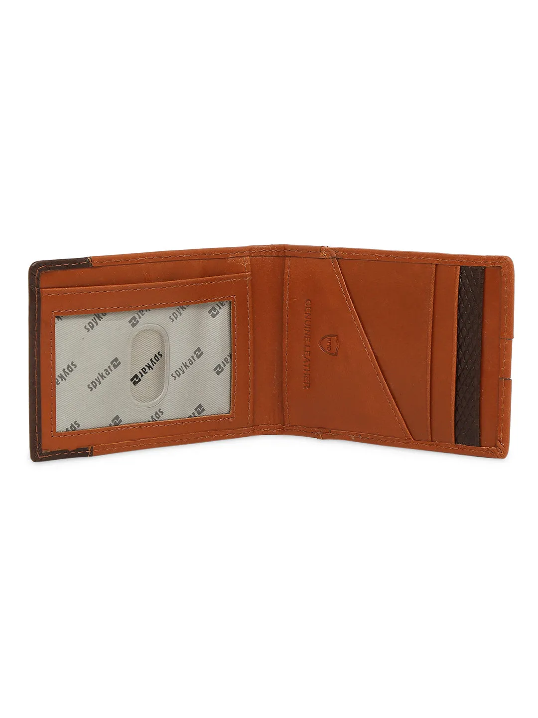 Spykar Tan Leather Wallet