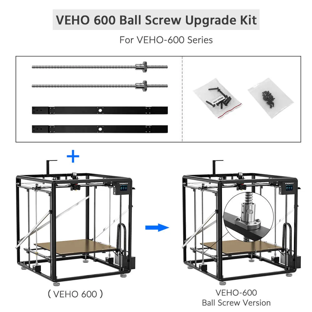 Tronxy VEHO 600 Ball Screw Upgrade Kit - 680mm