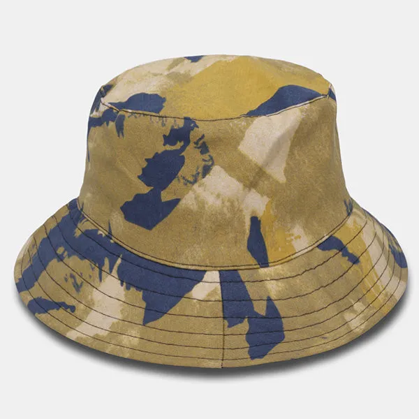 Unisex Bucket Hat Fishmen Outdoor Reversible Packable Cap