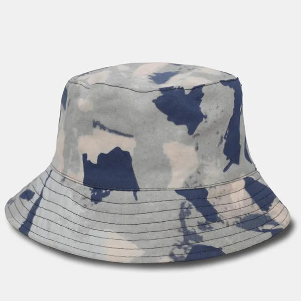 Unisex Bucket Hat Fishmen Outdoor Reversible Packable Cap