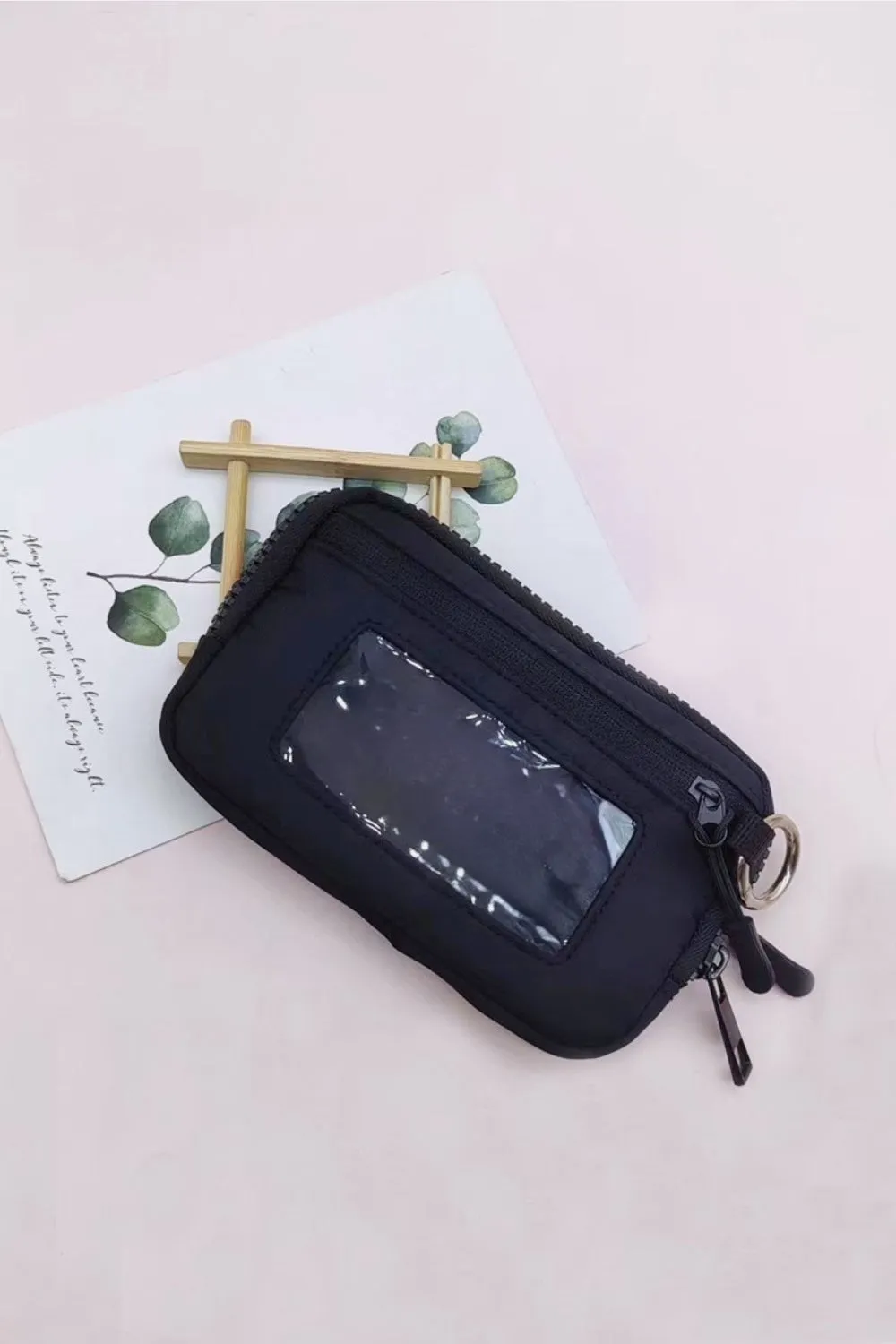 Zenana Keychain Pouch ID Card Wallet