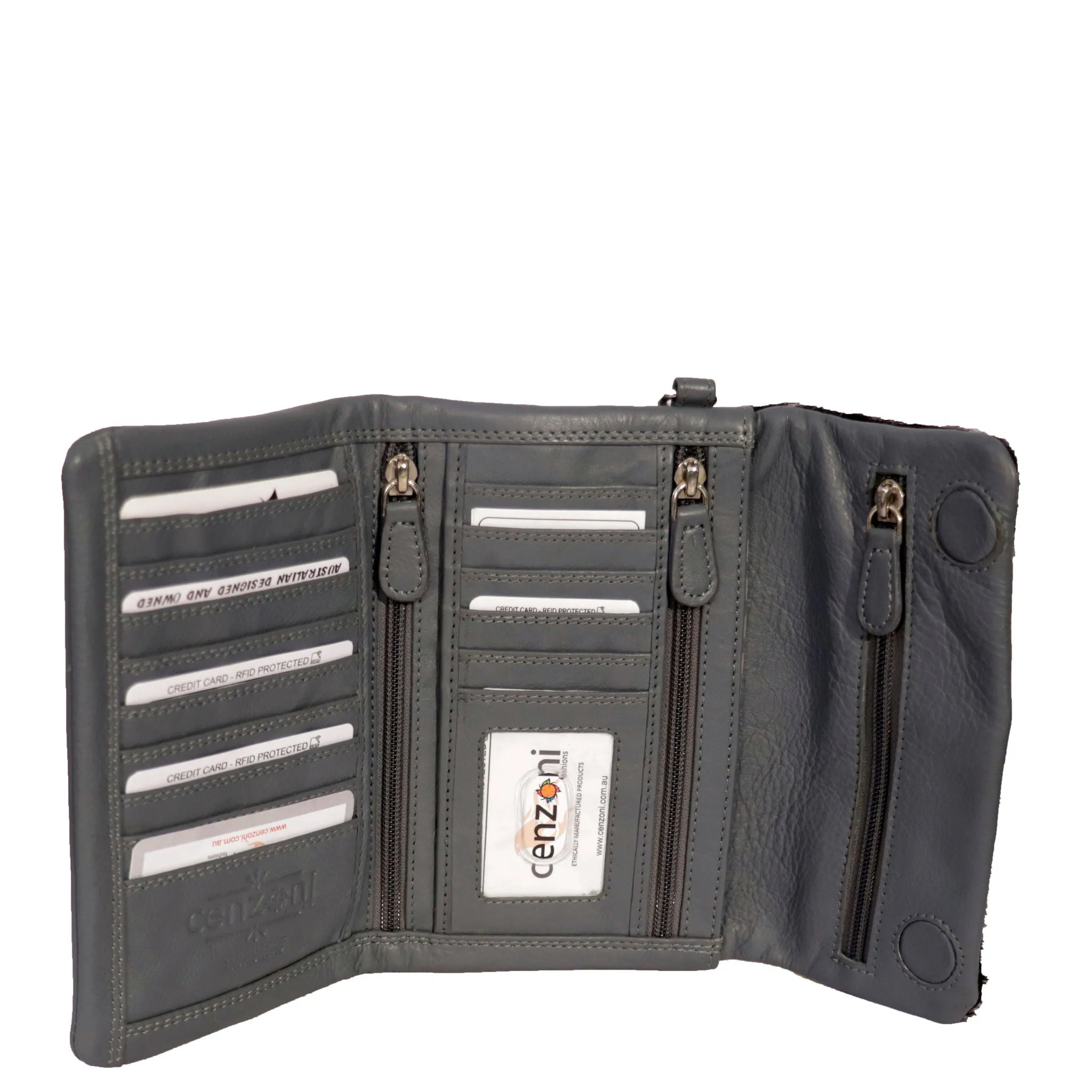 ZOPHFT01~Grey Hairon Ladies Wallet